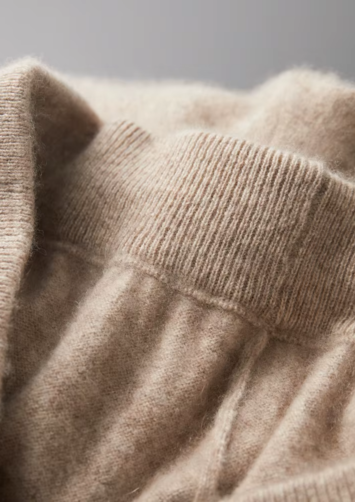 Premium Cashmere Sand Vienna Leisure Set | Roccella