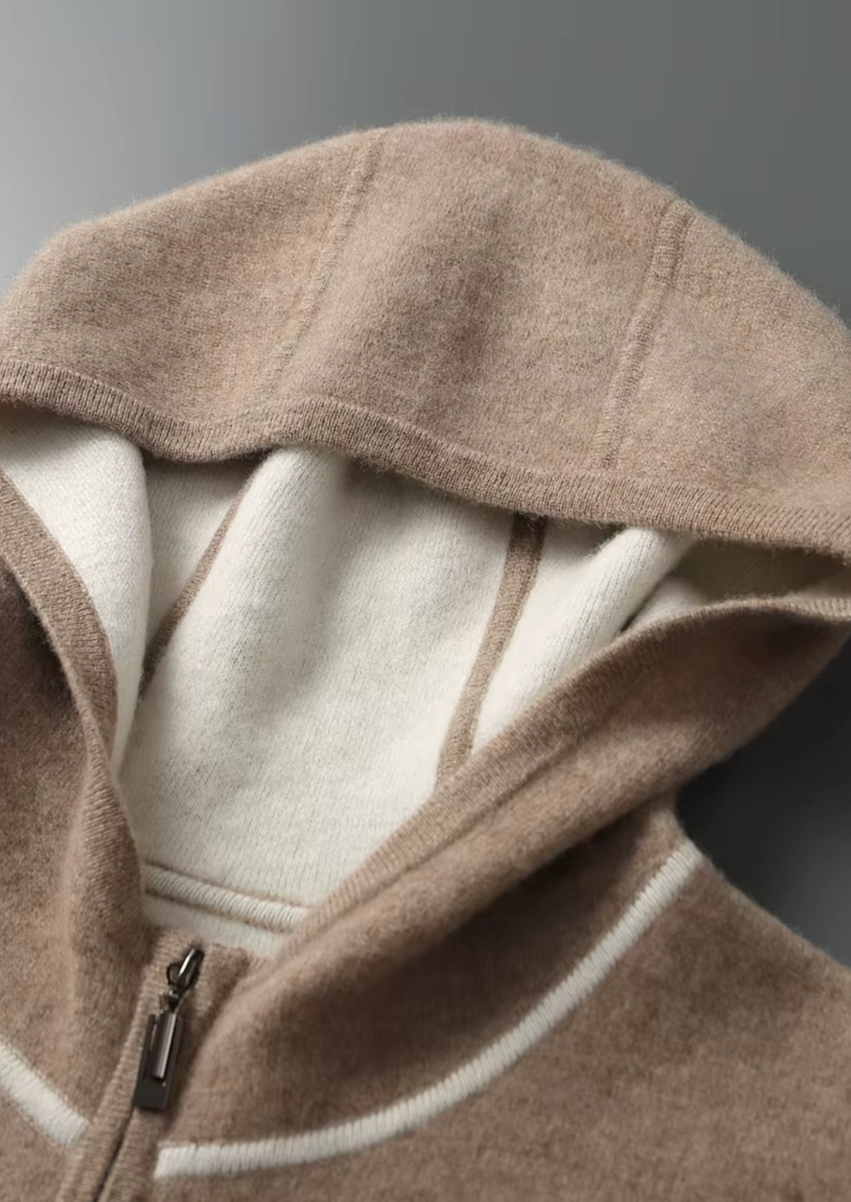 Premium Cashmere Beige Milano Leisure Set | Roccella