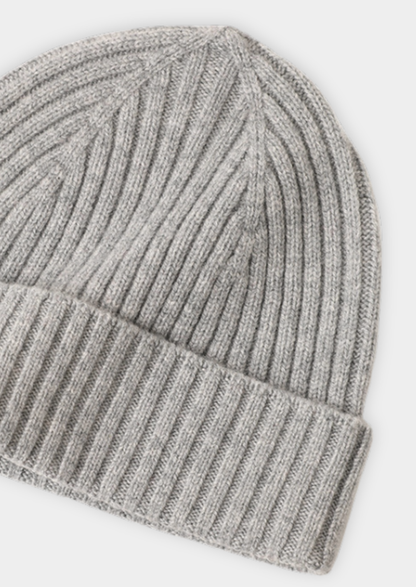 Pure Extra-Fine Merino Wool Wintertime Essentials - Light Gray | Roccella