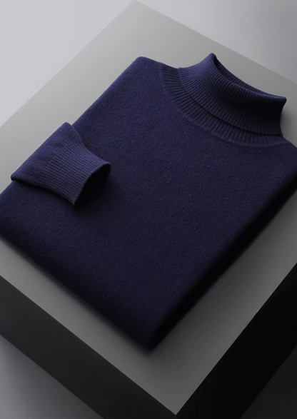 Pure Extra-Fine Merino Wool Classic Rollneck | Roccella
