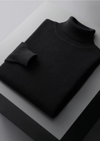Pure Extra-Fine Merino Wool Classic Rollneck | Roccella
