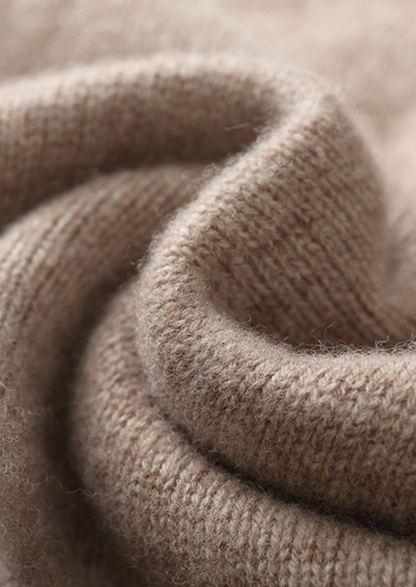 Pure Extra-Fine Merino Wool Cable Crewneck | Roccella