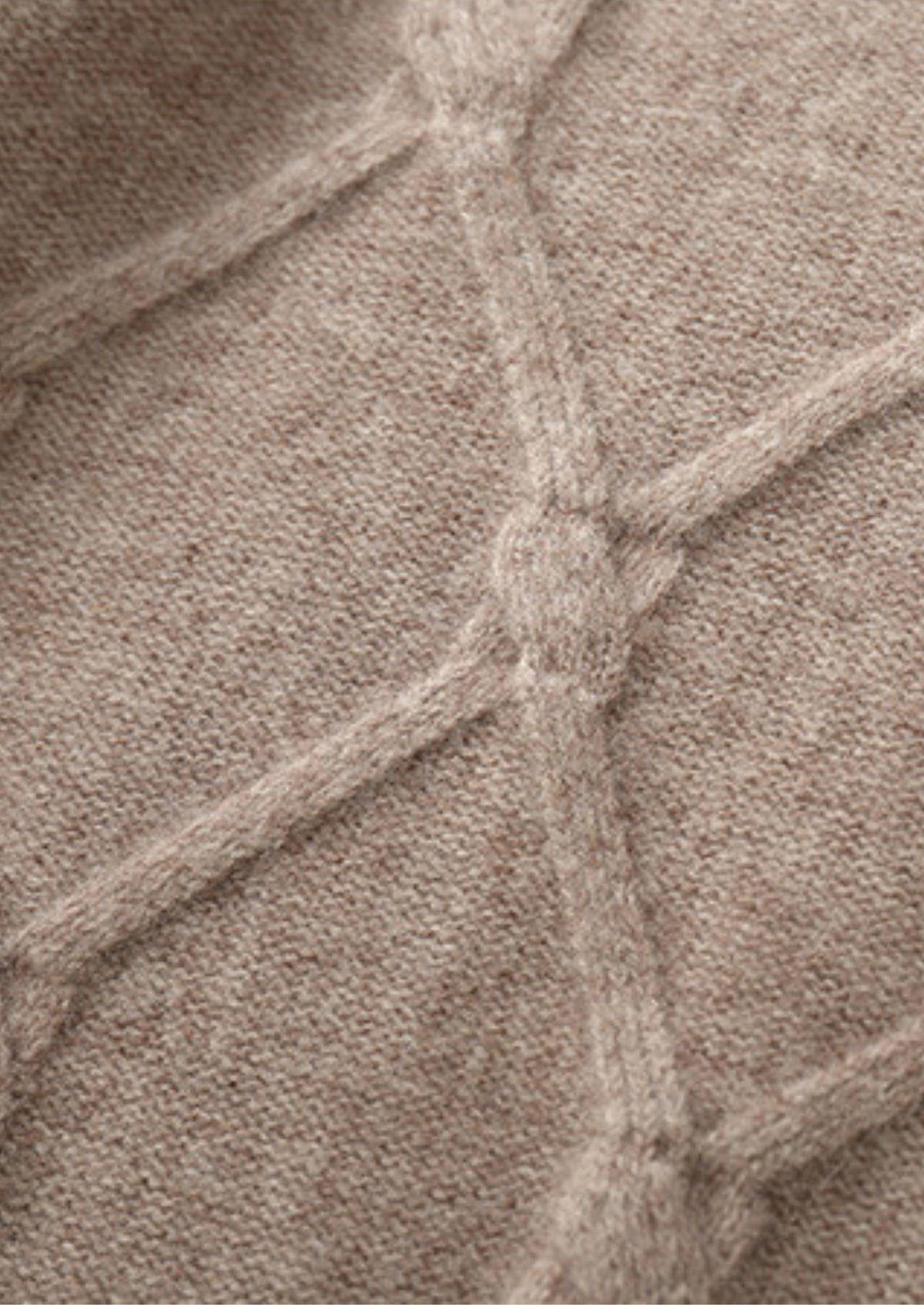 Pure Extra-Fine Merino Wool Cable Crewneck | Roccella