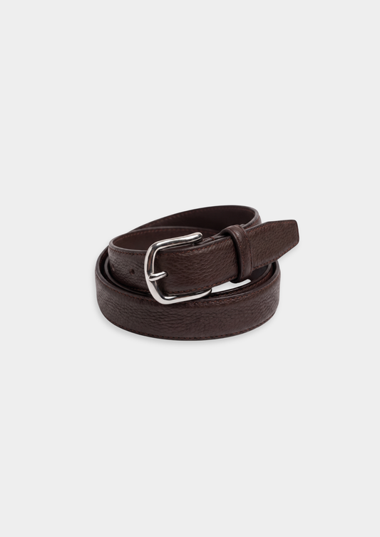 Brown Essential Leather Belt | Roccella