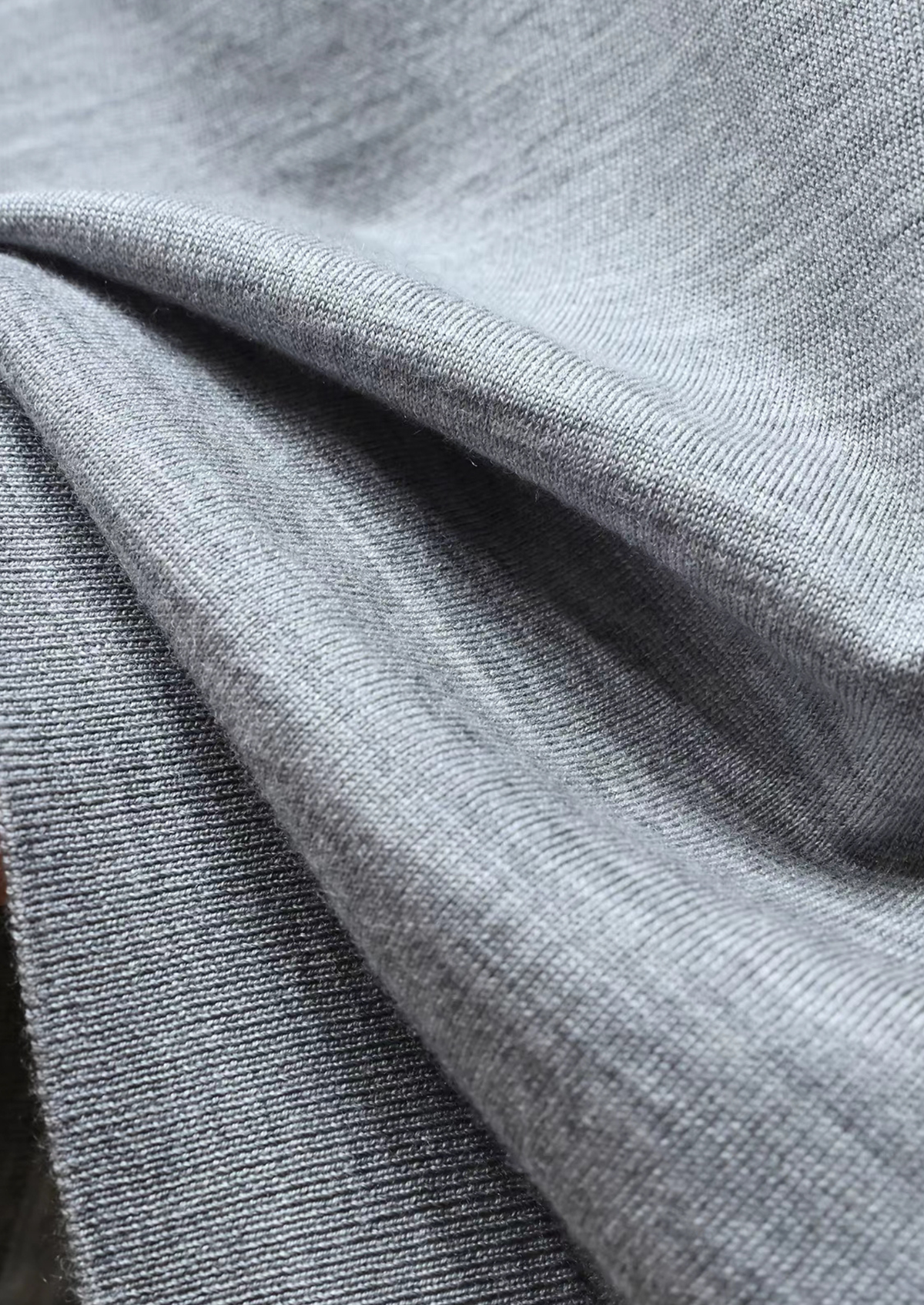 Ellis Light Gray Lightweight Polo Shirt | Roccella
