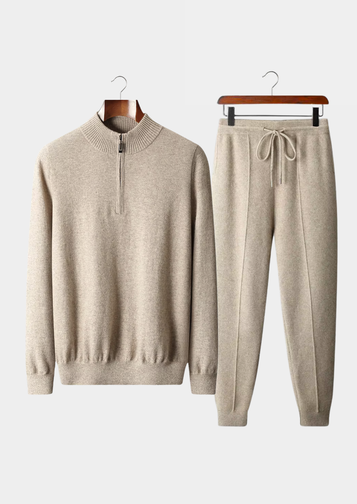Pure Extra-Fine Merino Wool Santoni Set | Roccella
