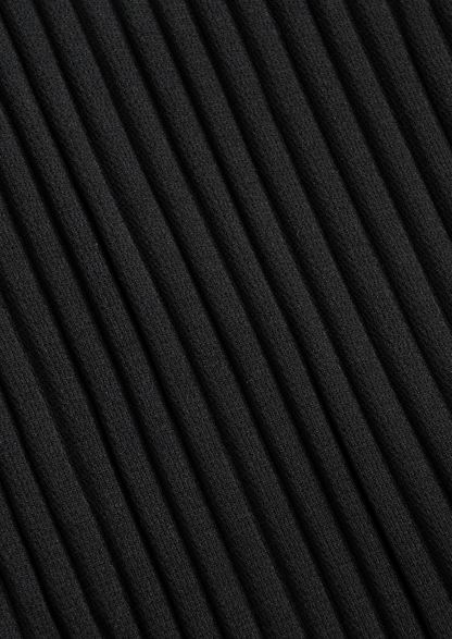 Black Pleated Summer Set | Roccella