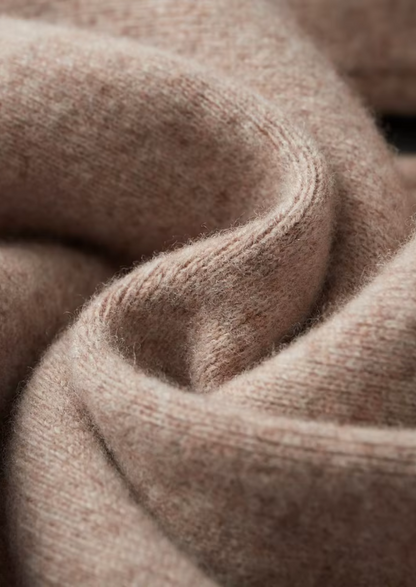 Pure Extra-Fine Merino Wool Beige Savro Set | Roccella