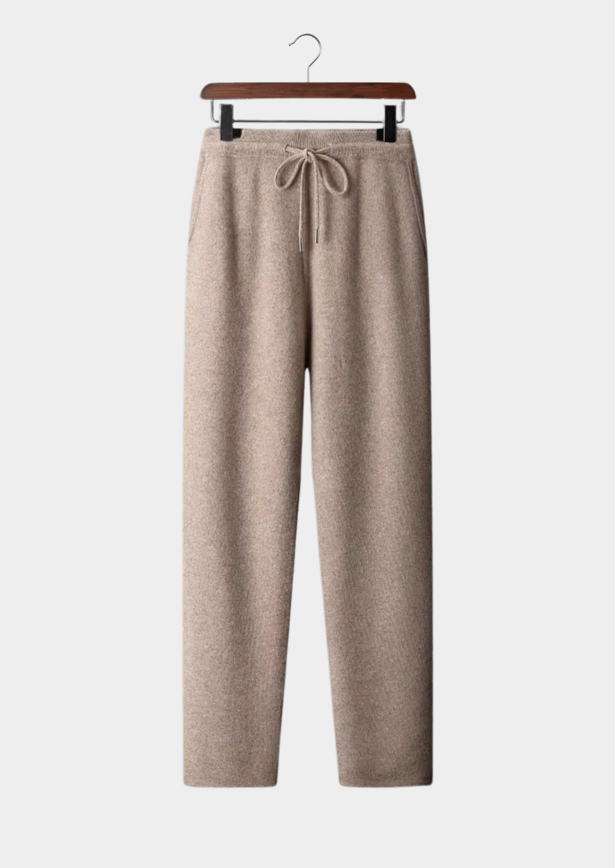 Pure Extra-Fine Merino Wool Leisure Trousers | Roccella