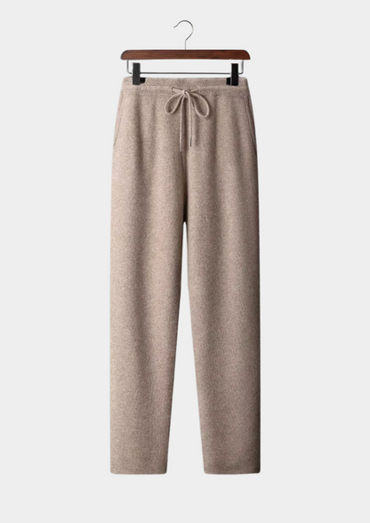 Pure Extra-Fine Merino Wool Leisure Trousers | Roccella