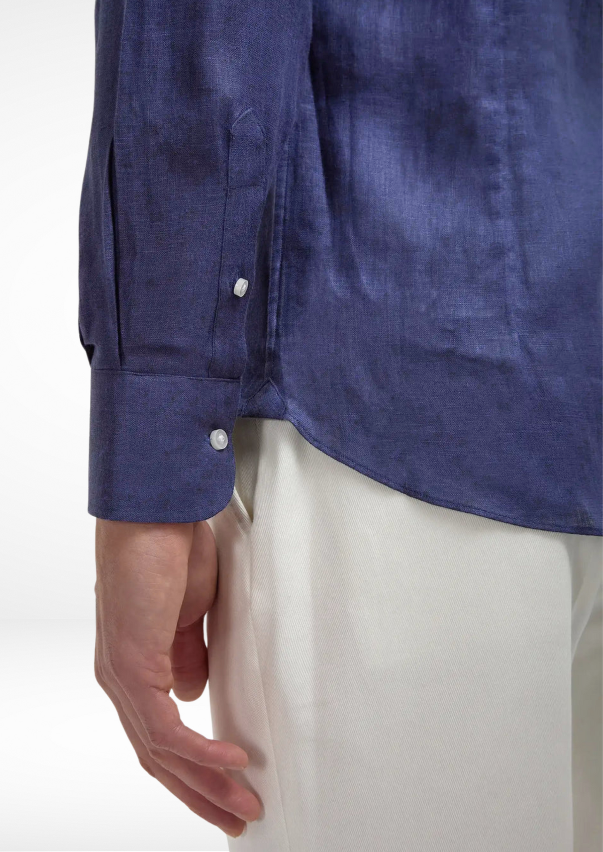 Portofino Coastal Shirt - Blue | Roccella