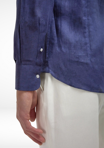 Portofino Coastal Shirt - Blue | Roccella