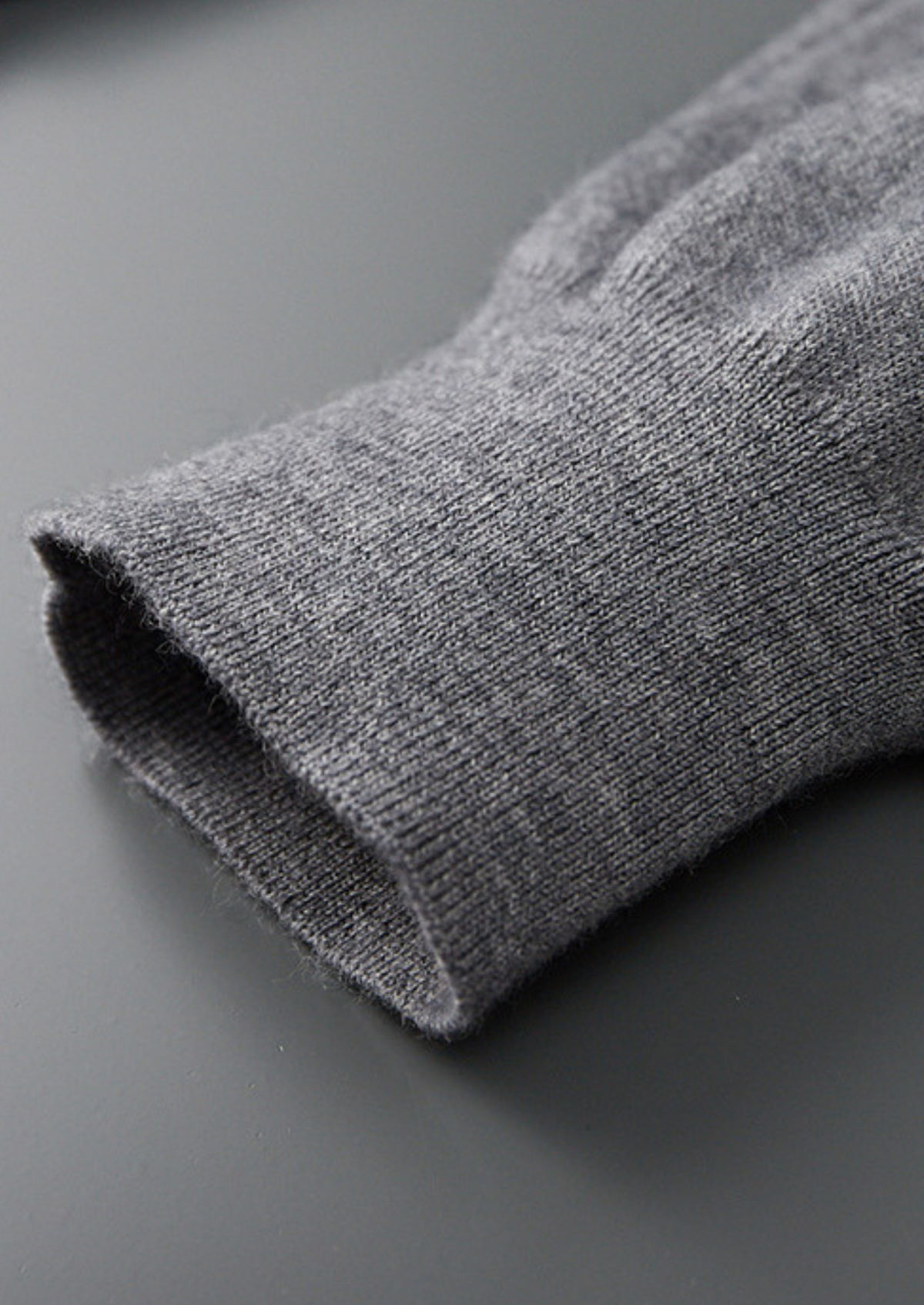 Premium Cashmere Buttonless Sweater Polo | Roccella