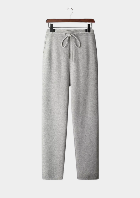Pure Extra-Fine Merino Wool Leisure Trousers | Roccella