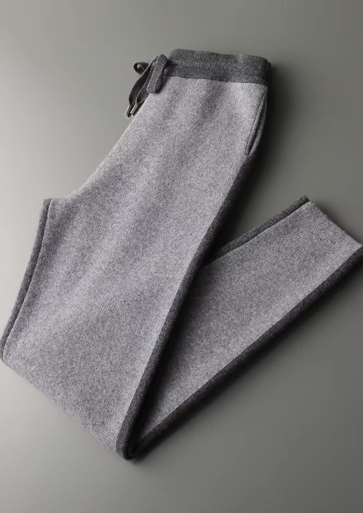 Premium Cashmere Dark Gray Torino Leisure Set | Roccella