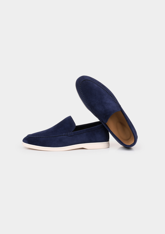 Marina Loafers - Navy Blue | Roccella
