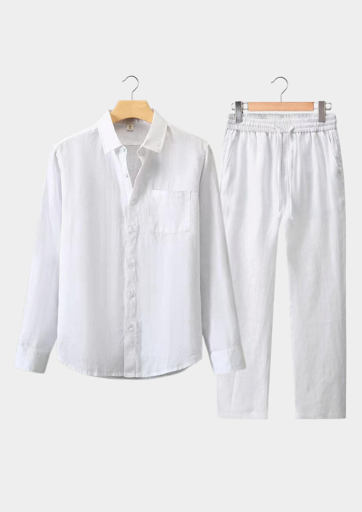 Dolcevita Longsleeve Summer Set - All White | Roccella