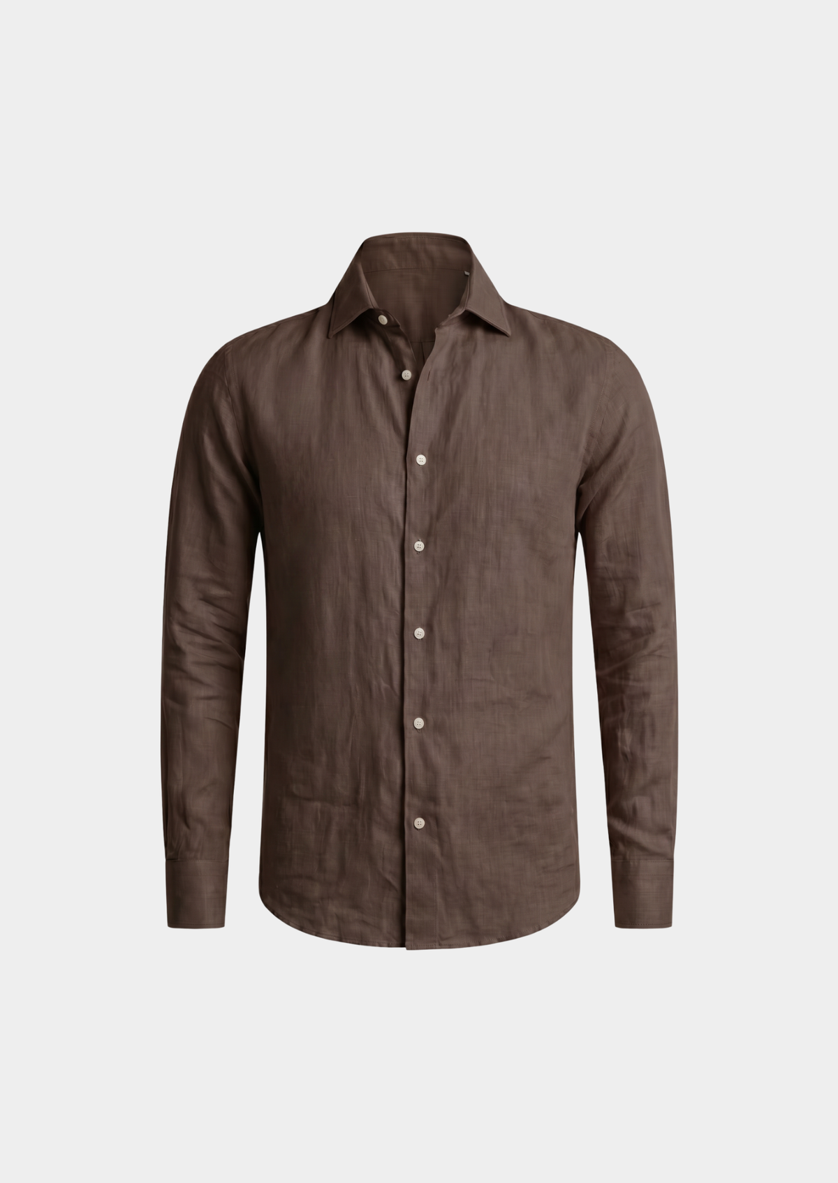 Portofino Coastal Shirt - Dark Brown | Roccella