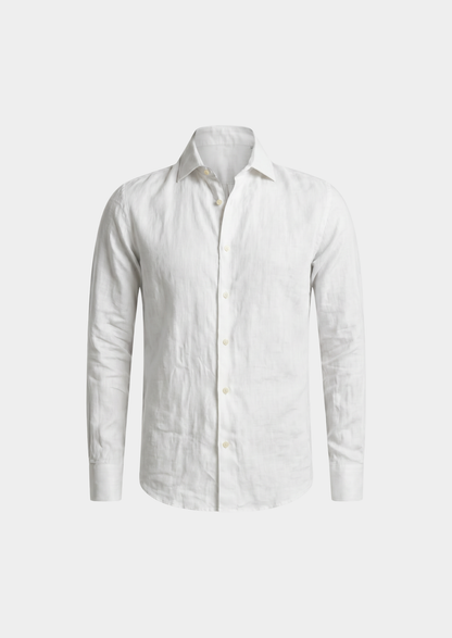 Portofino Coastal Shirt - White | Roccella