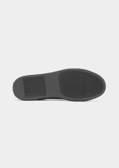 Black Essential Leather Sneaker | Roccella