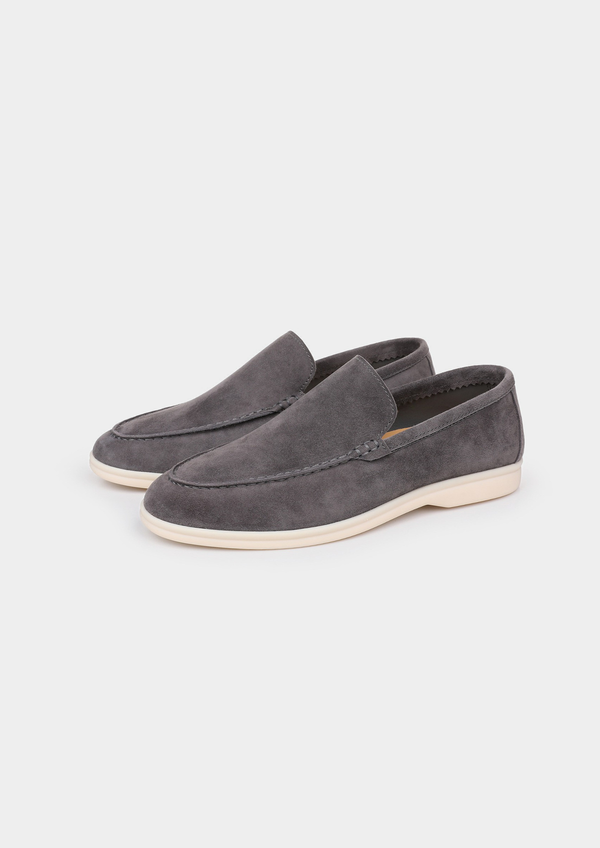 Marina Loafers - Fog Gray | Roccella