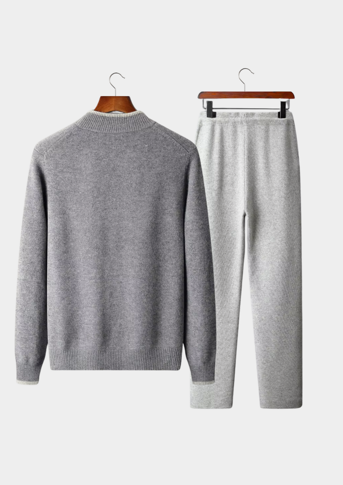 Pure Extra-Fine Merino Wool Two Tone Set | Roccella