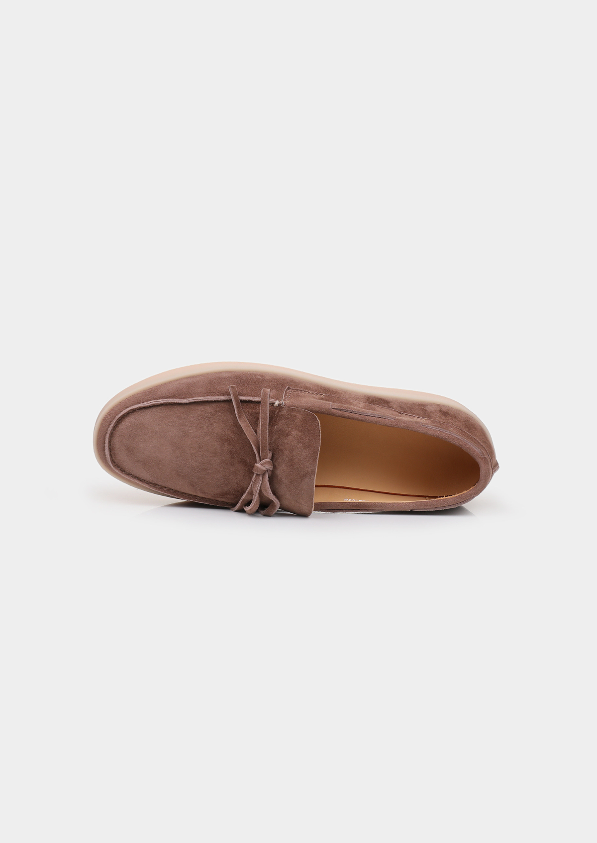 Chestnut Taupe Boat Loafers | Roccella