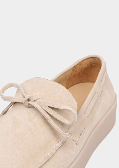 Ivory Boat Loafers | Roccella
