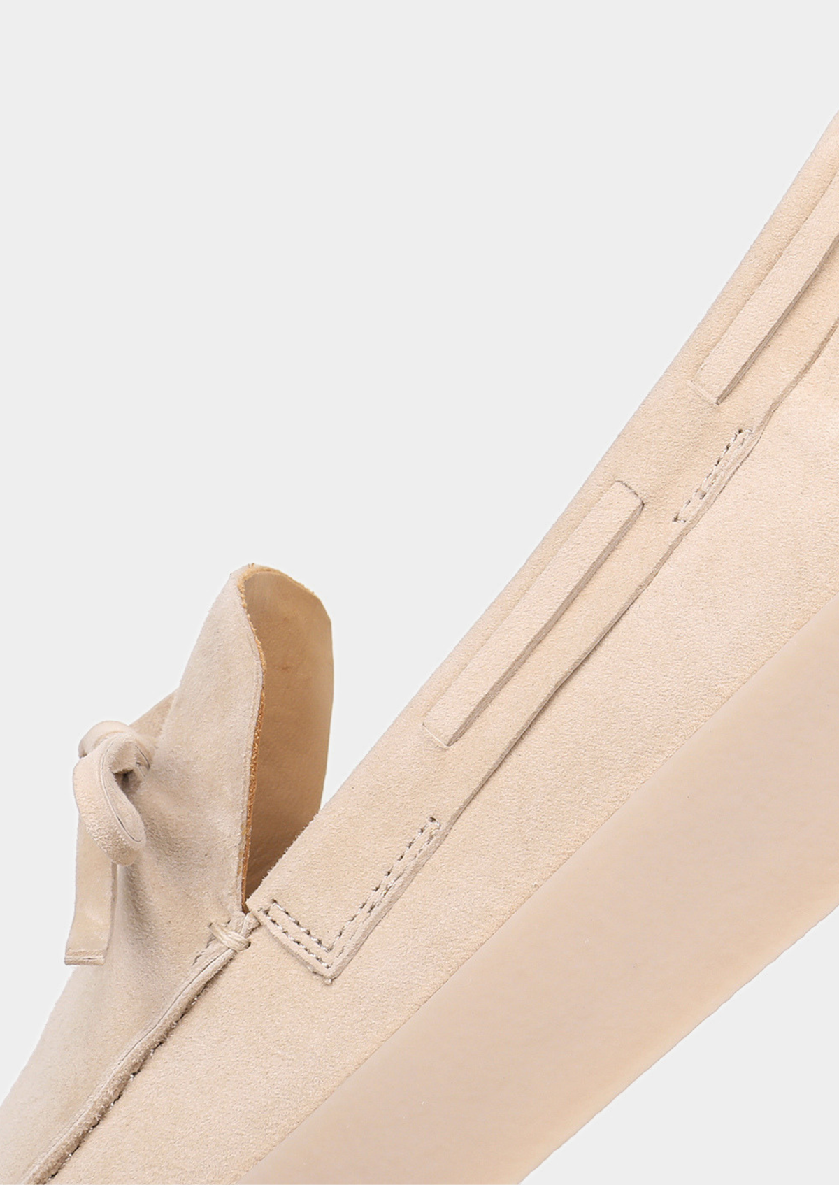 Ivory Boat Loafers | Roccella