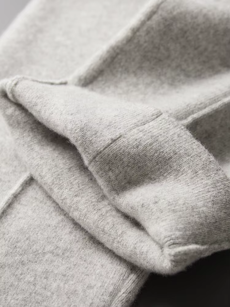 Pure Extra-Fine Merino Wool Leisure Trousers | Roccella