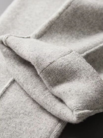 Pure Extra-Fine Merino Wool Leisure Trousers | Roccella
