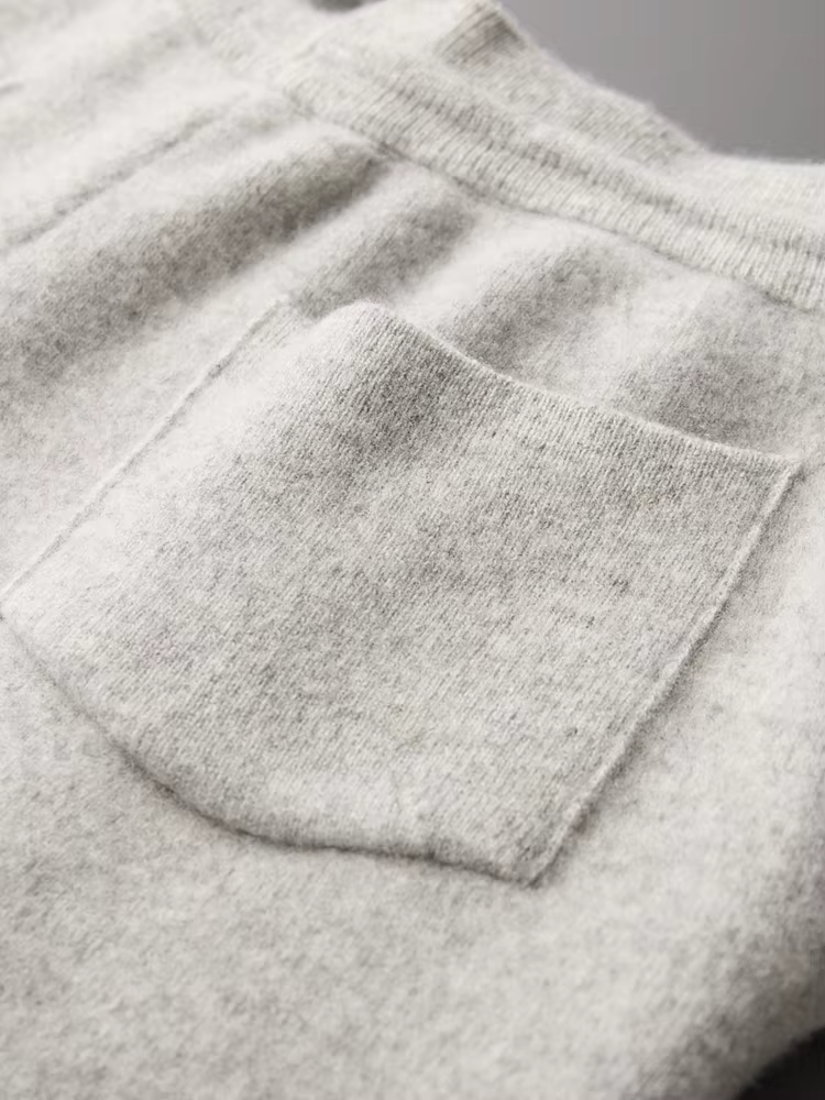 Pure Extra-Fine Merino Wool Leisure Trousers | Roccella