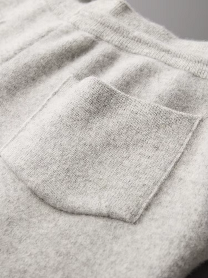 Pure Extra-Fine Merino Wool Leisure Trousers | Roccella