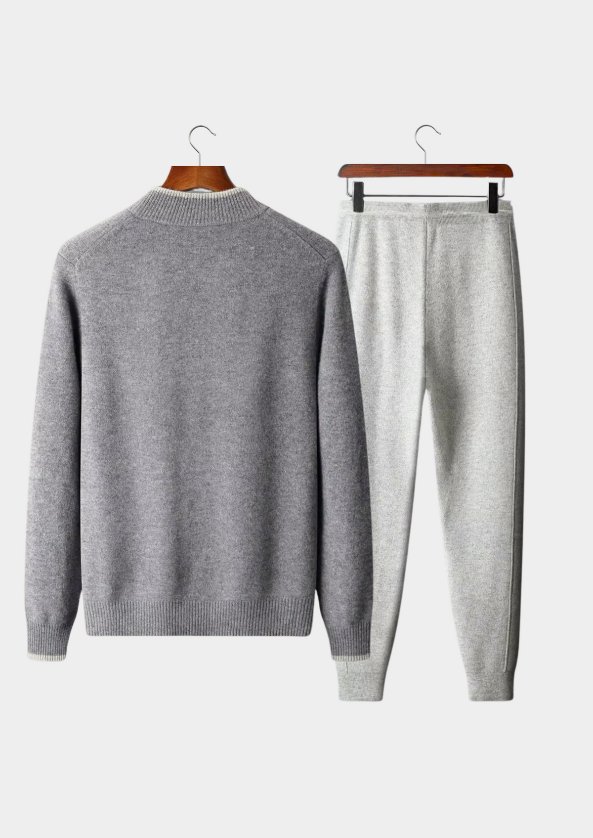 Pure Extra-Fine Merino Wool Two Tone Set | Roccella