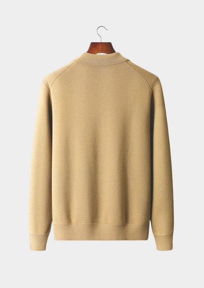 Pure Extra-Fine Merino Wool Button Overshirt | Roccella