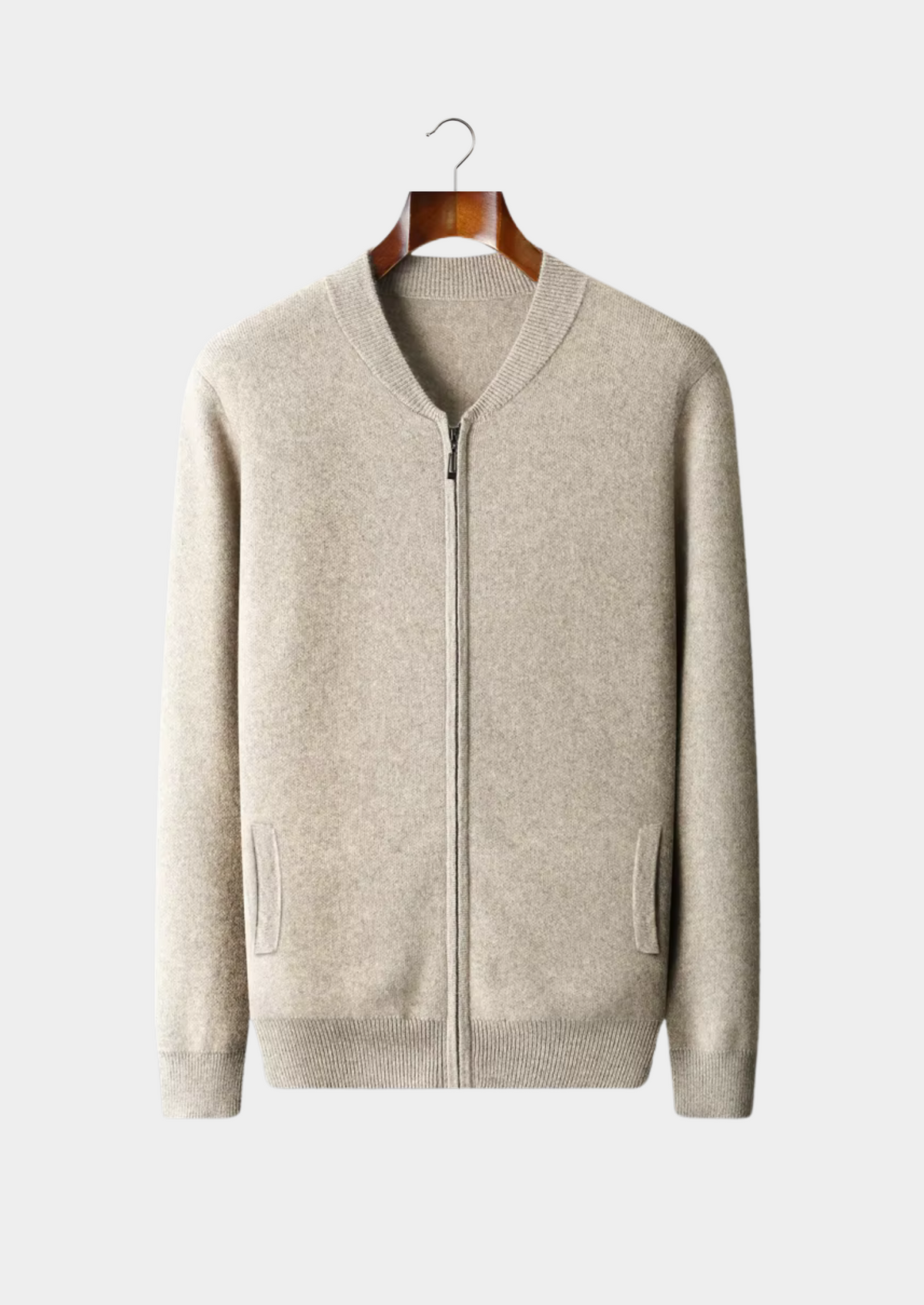 Pure Extra-Fine Merino Wool V-Neck Cardigan | Roccella