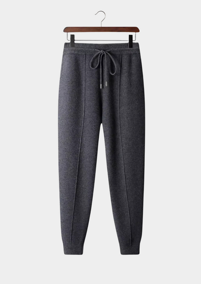 Pure Extra-Fine Merino Wool Leisure Joggers | Roccella