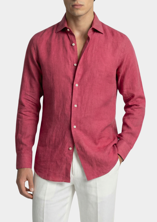 Portofino Coastal Shirt - Pink | Roccella