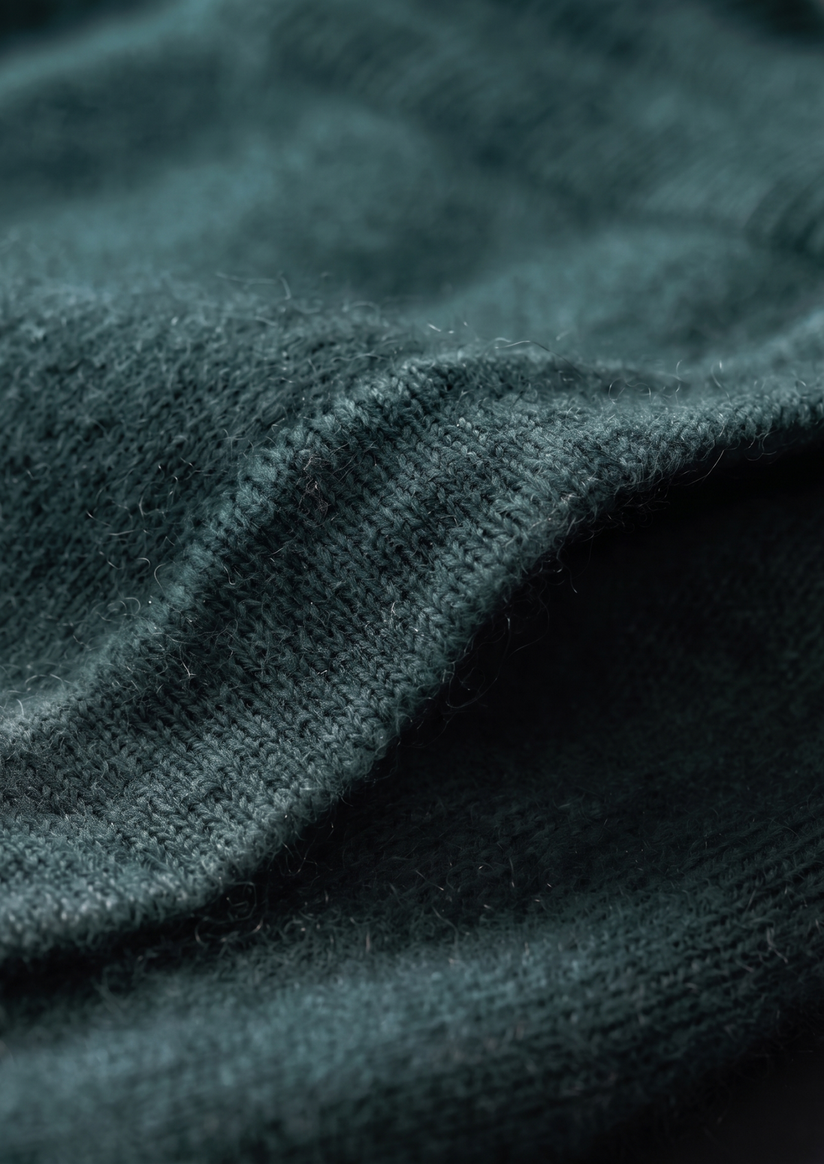 Pure Extra-Fine Merino Wool Sea Green Luzzo Set | Roccella