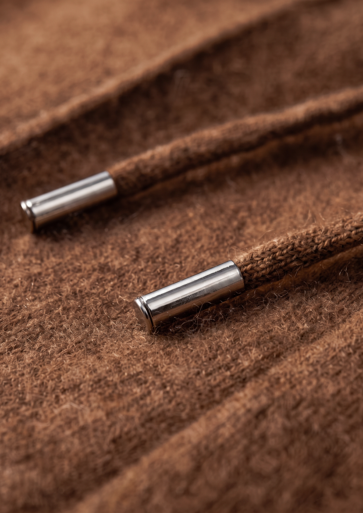 Pure Extra-Fine Merino Wool Caramel Luzzo Set | Roccella