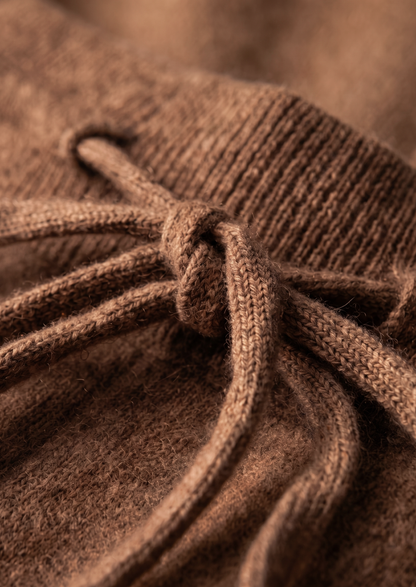Pure Extra-Fine Merino Wool Caramel Luzzo Set | Roccella