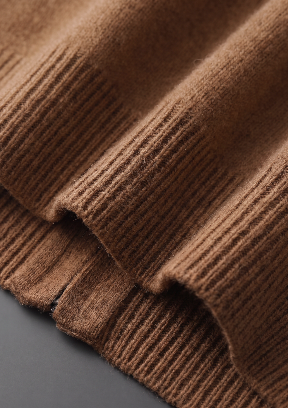 Pure Extra-Fine Merino Wool Caramel Luzzo Set | Roccella