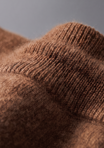 Pure Extra-Fine Merino Wool Caramel Luzzo Set | Roccella