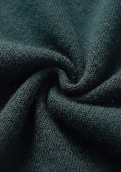 Pure Extra-Fine Merino Wool Sea Green Luzzo Set | Roccella